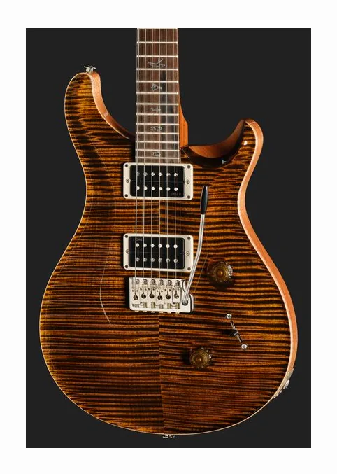 PRS 40th Anniversary Custom 24 TE, curvas del cuerpo vistas desde arriba