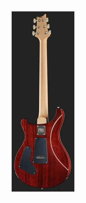 PRS CE 24 Fire Red Burst, pala con clavijeros y logotipo