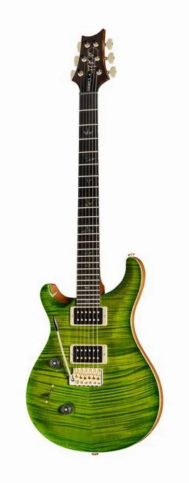 PRS Custom 24/08 PS Sub Zero Glow en primer plano frontal