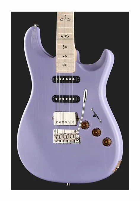 PRS Fiore Satin Lilac, vista trasera del cuerpo