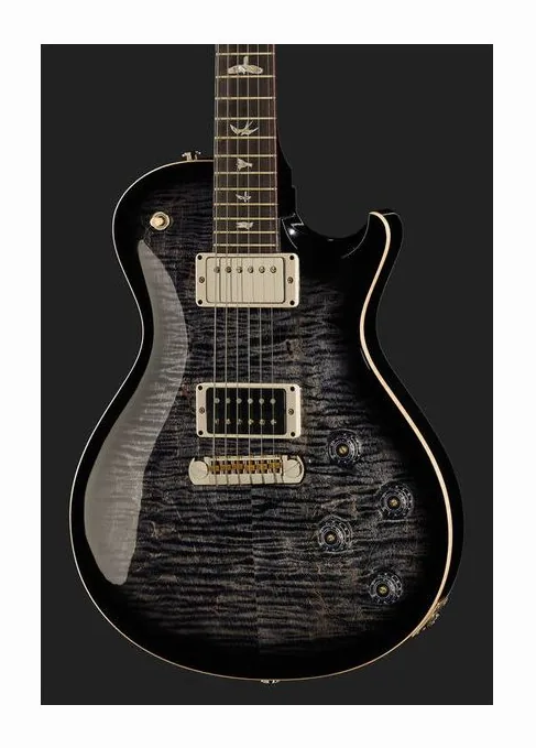 PRS Mark Tremonti Charcoal, pala con clavijeros y logotipo