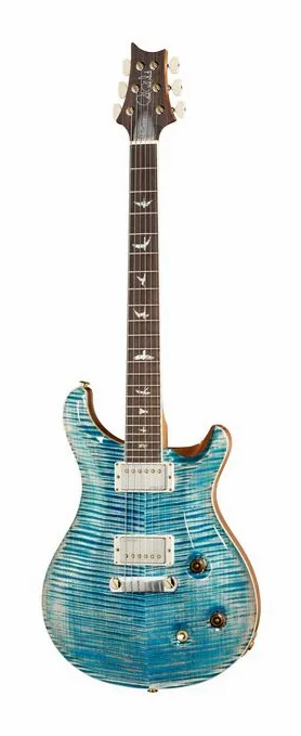 PRS McCarty FBJ MCIII 10 Top encuadrado de frente sobre fondo neutro