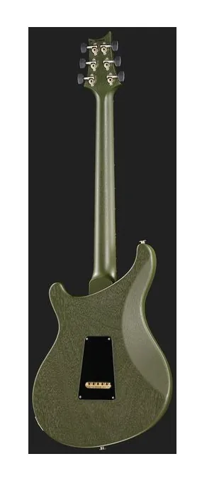 PRS S2 Vela Satin HHT Macha Green, pala con clavijeros y logotipo