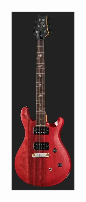 PRS SE CE24 Standard Stoptail SC, cejuela y primeras posiciones del diapasón