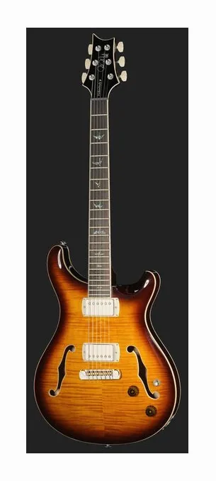 PRS SE Hollowbody II Piezo PBSB, puente y clavijeros de afinación