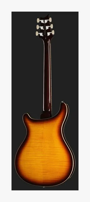 PRS SE Hollowbody II Piezo PBSB, cejuela y primeras posiciones del diapasón