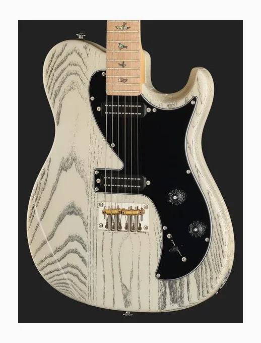 PRS SE NF 53 Pearl White, vista trasera del cuerpo