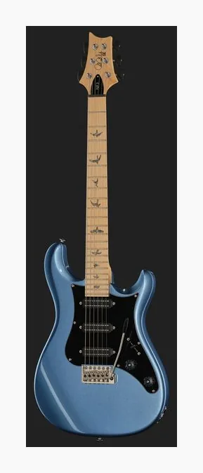 PRS SE NF3 Metallic Orange RW, curvas del cuerpo vistas desde arriba