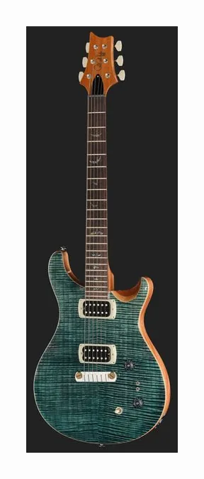 PRS SE Pauls Guitar Teal Black, pastillas y mandos de control