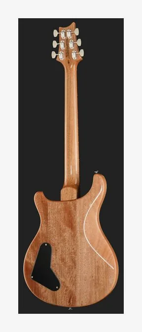 PRS SE Pauls Guitar Teal Black, curvas del cuerpo vistas desde arriba
