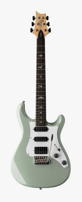 PRS SE Studio Standard Silverstone fotografiado de frente