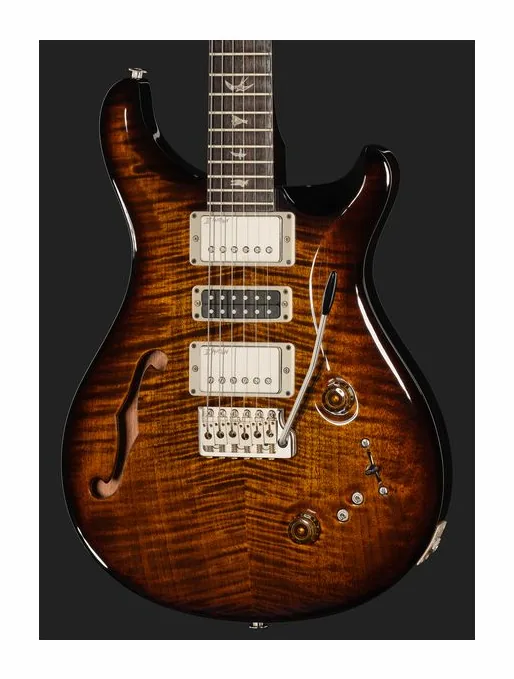 PRS Special Semi-Hollow BGWB, perfil lateral del cuerpo