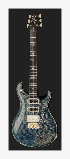 PRS Studio 10 Top Charcoal Burst, cejuela y primeras posiciones del diapasón