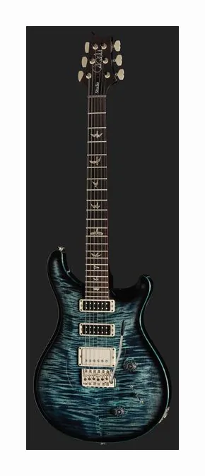 PRS Studio Cobalt Smokeburst, cuerpo y acabado en primer plano