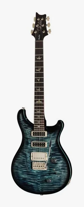 PRS Studio Cobalt Smokeburst fotografiado de frente