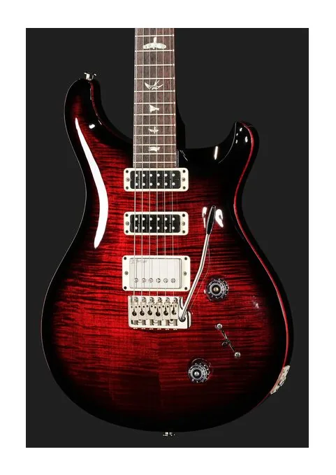 PRS Studio Fire Smokeburst, perfil lateral del cuerpo