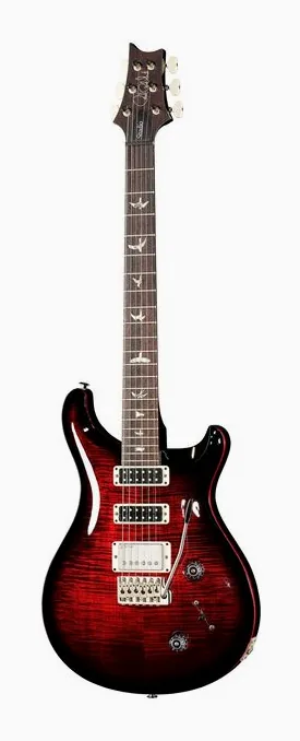 PRS Studio Fire Smokeburst en primer plano frontal