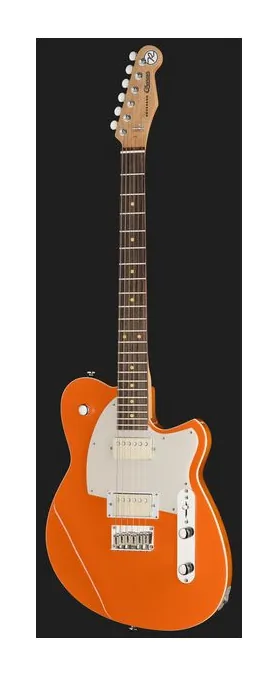 Reverend Charger HH Baked Orange, selector de pastillas y jack de salida