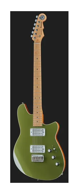 Reverend Descent Baritone Army Green, vista trasera del cuerpo