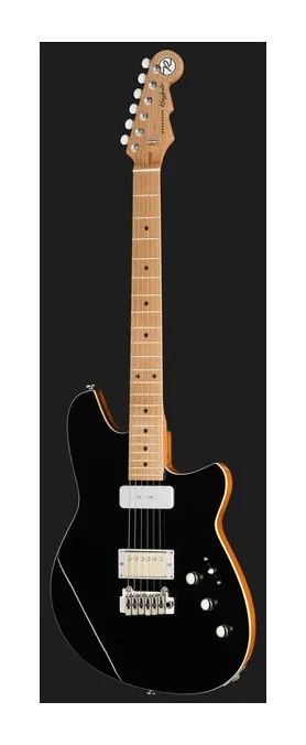 Reverend Kingbolt H90 Midnight Black, mástil y diapasón vistos de lado