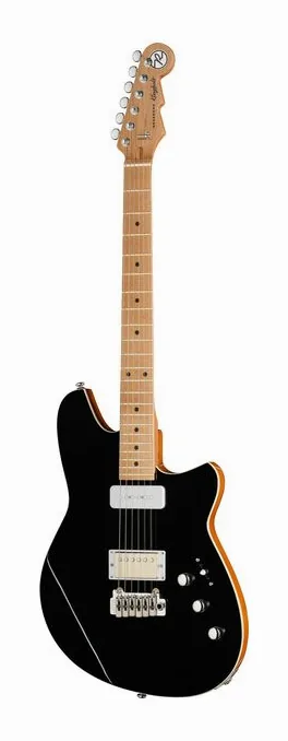 Reverend Kingbolt H90 Midnight Black visto de frente