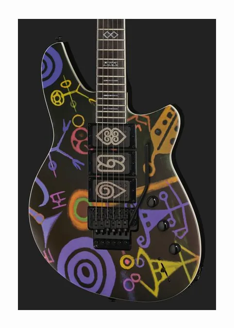 Reverend Vernon Reid Totem Talisman, pala con clavijeros y logotipo