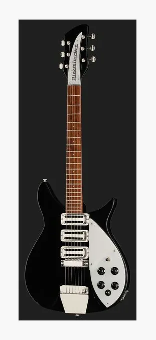 Rickenbacker 325C64 JG, vista trasera del cuerpo