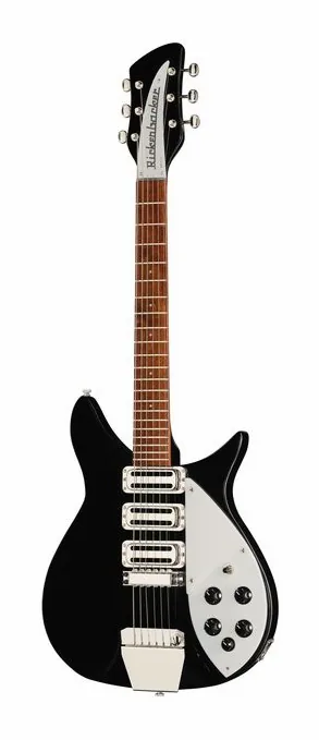 Rickenbacker 325C64 JG fotografiado de frente