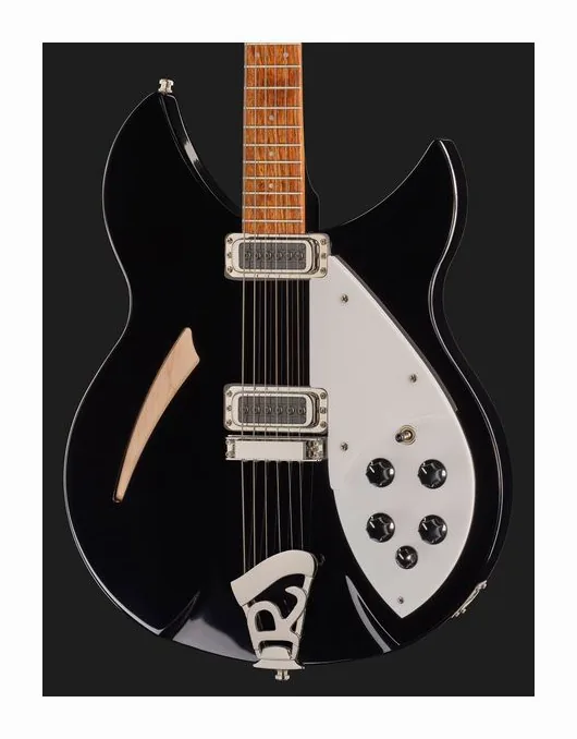 Rickenbacker 330 JG, mástil y diapasón vistos de lado