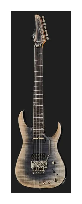 Schecter Banshee Mach-7 FR S FOB, perfil lateral del cuerpo