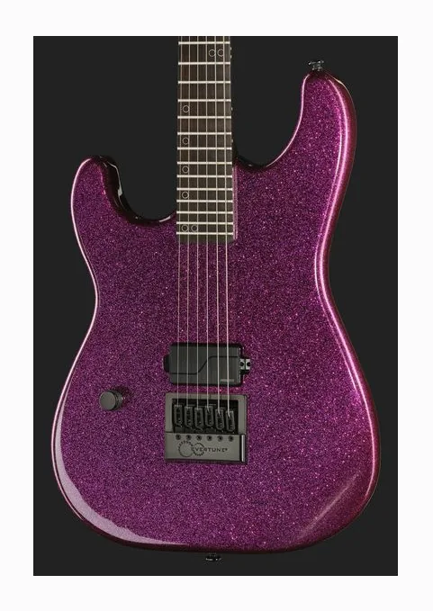 Schecter Danskimo-6 LH, perfil lateral del cuerpo