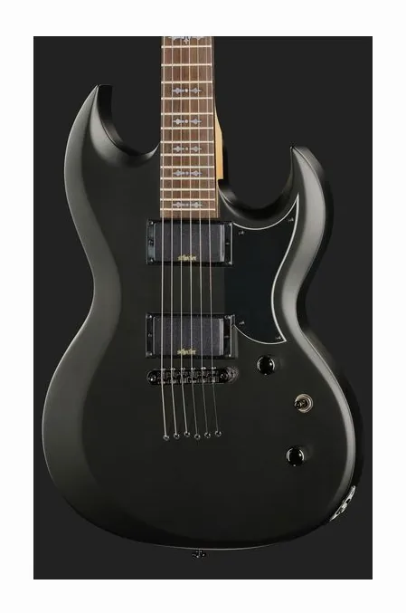 Schecter Demon S-II SB, cejuela y primeras posiciones del diapasón