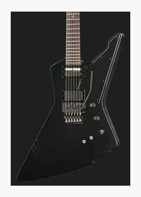 Schecter Jake Pitts E- 1 FR SBOP, cuerpo y acabado en primer plano