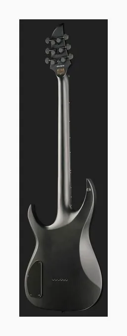 Schecter Keith Merrow KM-6 MK-III EX, curvas del cuerpo vistas desde arriba