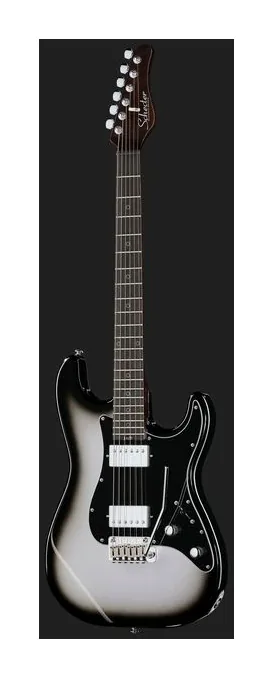 Schecter Nick Johnston 10th An HSS AS, puente y clavijeros de afinación