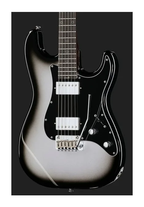 Schecter Nick Johnston 10th An HSS AS, perfil lateral del cuerpo