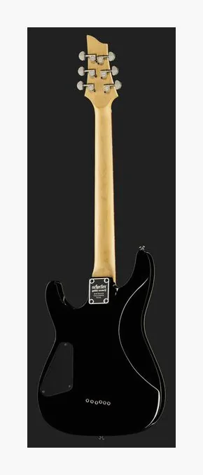 Schecter Omen 6 GBK, pastillas y mandos de control