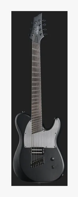 Schecter PT-7 MS Black Ops, selector de pastillas y jack de salida
