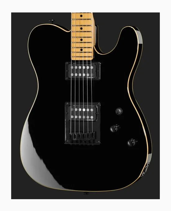 Schecter PT BK, pastillas y mandos de control