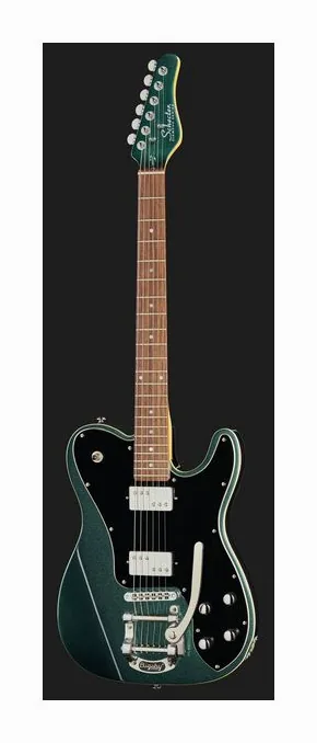 Schecter PT Fastback II B DEG, mástil y diapasón vistos de lado