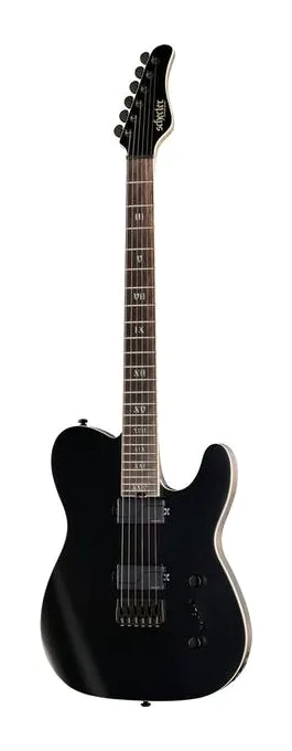 Schecter PT SLS Evil Twin visto de frente