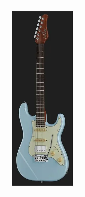 Schecter Signature Nick Johnston HSS AF, puente y clavijeros de afinación