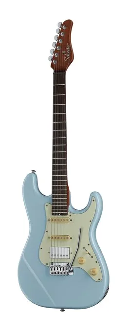 Schecter Signature Nick Johnston HSS AF en primer plano frontal