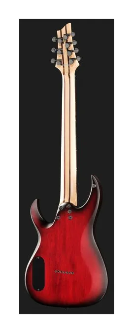 Schecter Sunset -7 Extreme Grey Ghost, pastillas y mandos de control