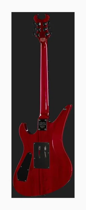 Schecter Synyster Std Plus FR TDR, cejuela y primeras posiciones del diapasón