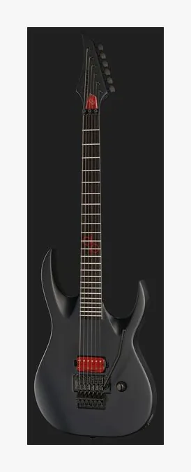 Solar Guitars A1.61FR Assassin, cuerpo y acabado en primer plano