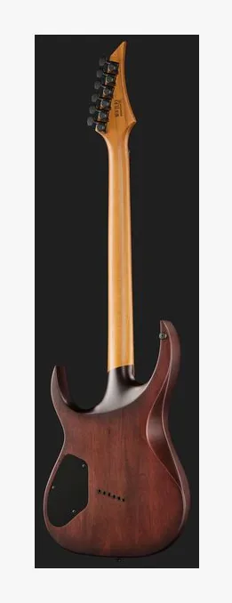 Solar Guitars A1.6FDPB-FF Flame Purple Burst, selector de pastillas y jack de salida