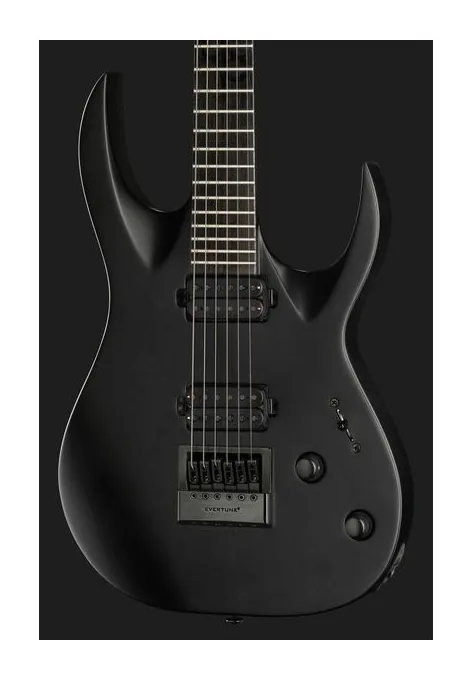 Solar Guitars A1.6SVART+, vista trasera del cuerpo
