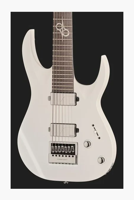 Solar Guitars A1.7 Vinter Pearl White Matte, puente y clavijeros de afinación