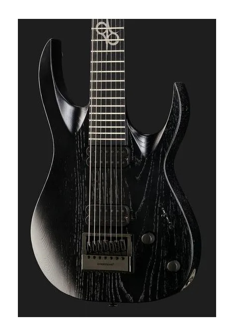 Solar Guitars A1.7BOP, pala con clavijeros y logotipo